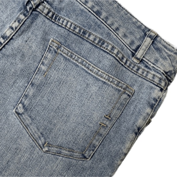 J Jill Jeans Classic Straight Leg Stretch Jeans Distress Wash Womens Size 8 - Picture 7 of 12